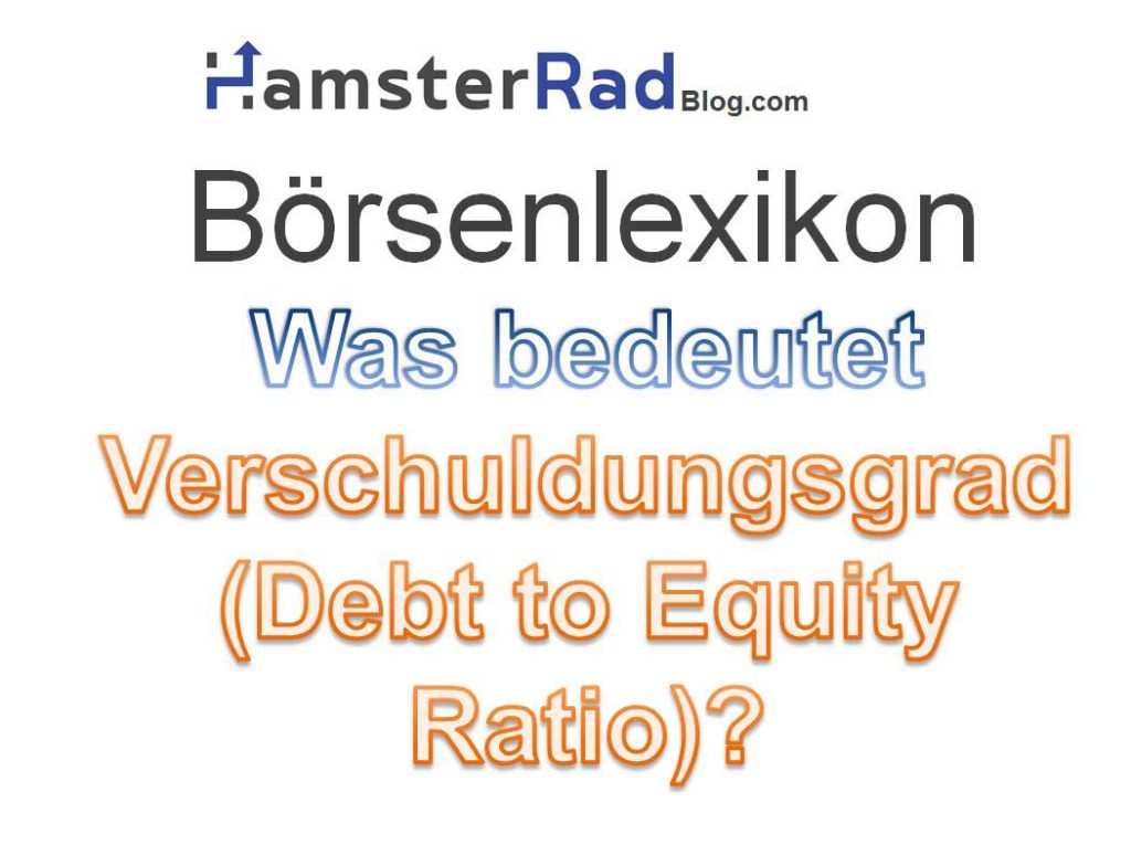 Debt to Equity Deutsch erklärt